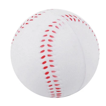 10-кратно спортен бейзбол с намалена удар Бейзболен 10-инчов мека топка за възрастни и младежи за игри, състезания, обучения по подаване, улов