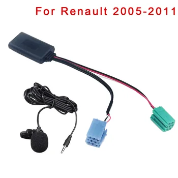 1бр JieRuiBT 5908 Автомобилен Bluetooth 5,0 Стерео Аудио AUX Вход МИНИ Кабел с Щепсел За Renault Master на Renault Modus От 2005 До 2011 година