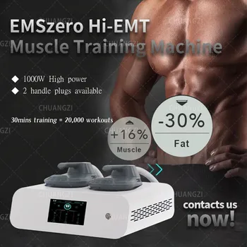 2024 EM EMSZERO 6500W Ultra Извайвам Therapy Устройство за отслабване Hiemt за бодибилдинг, Миостимулятор за отслабване Професионален