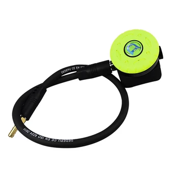 DEDEPU 1 комплект дихателния регулатор за гмуркане, дихателен клапан за гмуркане, респиратор за гмуркане, зелен