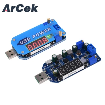 DP2F DC регулируем USB лабораторен захранващ източник на постоянен ток 0,5-30 На 15 W регулатор на напрежение QC2.0 QC3.0 AFC FCP задейства бързо зареждане
