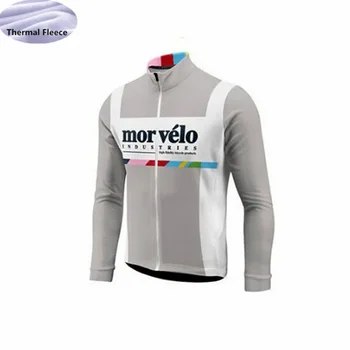 MORVELO Колоездене Джърси Мъжка велосипедна облекло за триатлон трико с дълъг ръкав ropa ciclismo hombre
