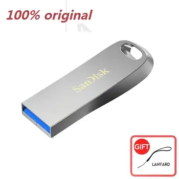 SanDisk USB 3.1 USB Флаш памет Pen Drive Оригинален Стик Макс 150 MB / s. 512 GB 128 GB, 64 GB, 32 GB, 16 GB Официалната Проверка на метал