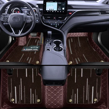 Авто двуслойни подложка за Luxgen S5 2012 Водоустойчив предните и задните автомобилни постелки