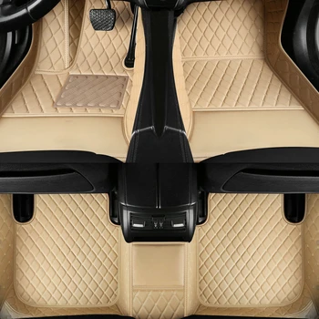 Автомобилни постелки по поръчка за Mercedes Benz S Class W222 5 Seat 2014-2020 години на освобождаването, килими от изкуствена кожа аксесоари за интериора на колата