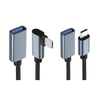 Адаптер USB Type C до USB, универсална съвместимост, за лаптопи и таблети M76A