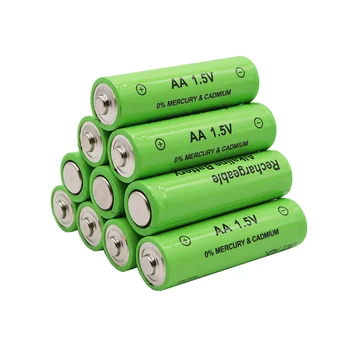 Акумулаторна батерия AA1.5V Литиева батерия с капацитет 4000 mah, подмяна на led фенерче, фотоапарат, клавиатура и мишка, Бързо зареждане