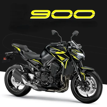 Висококачествена мотоциклетът защитно състезателна стикер Пълен комплект за Апликация на Емблемата на Декоративен протектор за Kawasaki Z900 2021