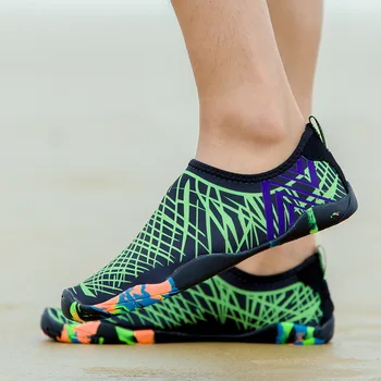 Водоустойчив обувки за жени и мъже, лятна обувки за босоножек, бързо съхнещи водни чорапи за плаж, плуване, йога, водни обувки