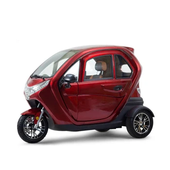Възрастен Електрическа Триколка Мини-Автомобил Товарен Автомобил Мобилен Скутер С 3 Места Малки Автомобили За Продажба