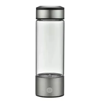 Генератор на водород вода, Алкална чайник, USB Акумулаторна бутилка с ионизатором вода, чаша за вода, обогатени с водород, с антиоксидант ORP