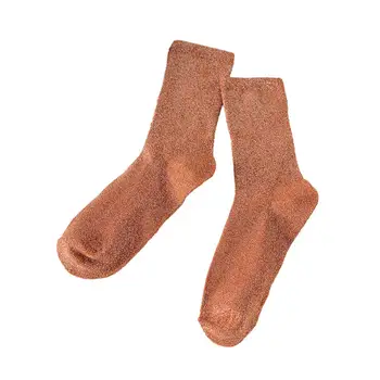 Дамски Чорапи с Висока Еластичност, Чорапи със Средна Еластичност, Бял Кит, Качествени Свободни