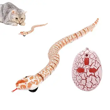 Електрическа играчка за котки-змии Електрическа Интерактивни играчки за котки-змии USB-симулация на Интерактивни играчки за кучета и котки среден размер