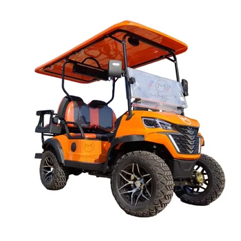 Електрически голф-бебешка количка-скутер 48v 60v 72v Планински електрически автомобил (2 + 2) и 4-местен електрическа количка за голф