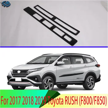 За 2017-2022 Toyota RUSH (F800/F850) Автомобилни Аксесоари С Покритие От Въглеродни Влакна Bmw Подлакътник на Задната Вентилационна Рамка Хастар