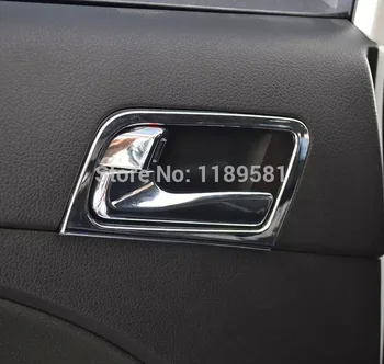 За КИА K5 2014 2015 ABS Хромирани вътрешни довършителни работи на дръжката на вратата, автоаксесоари Етикети W4