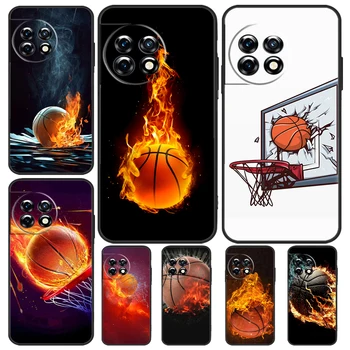 Калъф Баскетбол On Fire За OnePlus 10 Pro 8 9 11 8T 9R 9RT 10T OnePlus Nord 2T 2 CE 3 Lite N30 N10 N20 Калъф