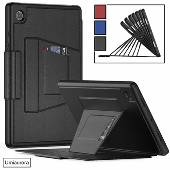 Калъф за таблет Samsung Galaxy Tab A7 Lite SM-T220 A8 10,5 SM-X200 A9 Plus 11 инча SM-X210 SM-X110 Smart Stand устойчив на удари Калъф