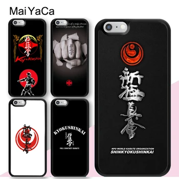 Калъфи за телефони Кунг Фу Oyama Kyokushin Karate за iPhone 15 14 6s 7 8 plus 11 12 13 pro XR XS Max