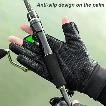 Камуфлаж със сензорен екран, Защита на ръцете, Женски Мъжки Универсални Мотоциклетни ръкавици за риболов, Мотоциклетни ръкавици за улицата