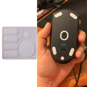 Киберспортивная Версия на Тигър Gaming ICE Mouse Кънки Крачета на Мишката, за да logitech G304/G305 Mouse White се Плъзга По Кривому Ръба на Новия Совалка 
