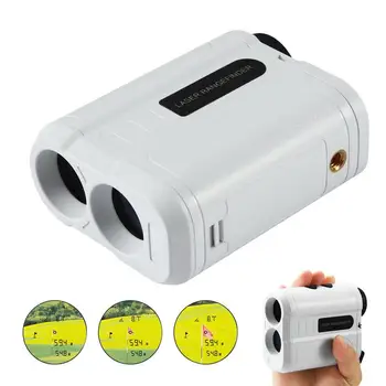 Лазерен далекомер за лов, далекомер за голф с ключа наклон, телескоп, Ловен професионален лазерен далекомер за голф игрище на открито, дълъг