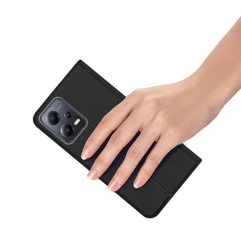 Луксозни калъфи за телефони от изкуствена кожа Duxis за Xiaomi Poco Pro X5 5g, тънък калъф-портфейл с панти капак, калъф за телефон
