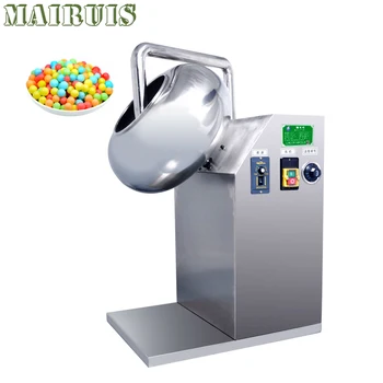 Машина за нанасяне на покритие върху арахисовый шоколад и захар, машина за нанасяне на покритие върху бонбони от неръждаема стомана