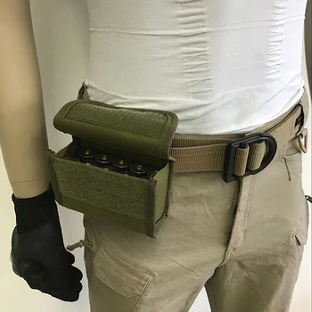 Многофункционална бойна поясная чанта с 10 дупки, чанта за финансиране, необходими удобства за лов на открито, подсумок за подсумок
