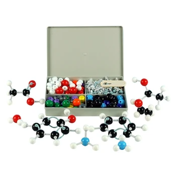 Органична химия Научни атоми Молекулни модели на Атоми с цветови кодове за детски совалка