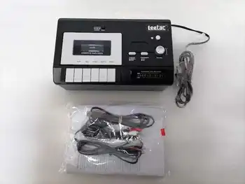 Плейър с двойна лента за запис, аудиокассетный плейър boombox, записващо устройство, благородна преносима музикална система с USB PC