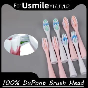 Подмяна на Глави за Четка за Зъби Usmile Y1/U1/U2 4/10 бр./компл. Розови Умни Електрически Дюзи За Почистване На Зъбите На DuPont Brush