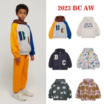Предварителна продажба на Детски дрехи BC, Блузи, Блузи Към 2023 година, Нови Зимни Якета са С качулка За Момчета и момичета, Детски Връхни Облекла, Палта, Дрехи