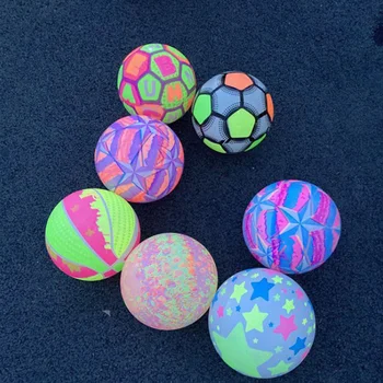 Спортен топката, Баскетболни топки за деца, Надуваем led футболна топка, пластмасови малки футболни обувки