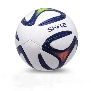 Стандартен размер 5 на Футболна топка за възрастни за тренировки на закрито и на открито с термостойким с антиоксидантна полиуретанова боя покритие, устойчив на абразия взривозащитен футболна топка