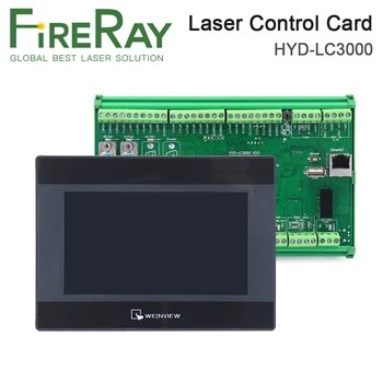 Такса за управление на лазер разширение FireRay HYD-LC3000 със сензорен екран постоянен ток 24 за влакно-лазерно рязане и заваряване