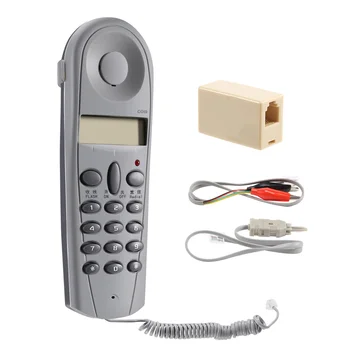Телефонна проверка на ставата телефон, инструмент на линеен оператор, комплект мрежови кабели, устройството C019, проверка на повреда на телефонната линия на Сив Бял