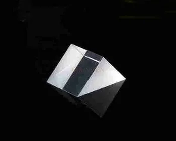 Триъгълна призма оптично стъкло 45 ° 20*20 мм обработка на флуиди пълно отражение на равнобедренное огледало Mitsubishi под прав ъгъл