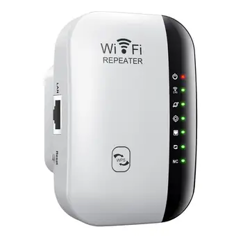 Удължител Wi-Fi Усилвател на сигнала на Wi-Fi Повторител за разширяване на зоната на покритие на безжичната мрежа Удължител обхвата на Wi-Fi и ускорител на Интернет