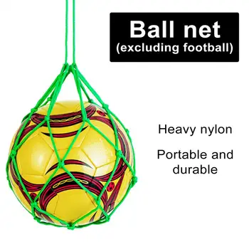 Футболен симулатор, за да удари топката Футболен симулатор, за да удари топката Мрежест кикър за практикуване на единичен удар за младежи и възрастни Найлонова мрежа чанта