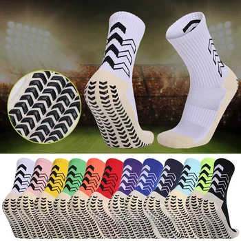Цвят Grip 2023 Мъжки 12 Спортни Футболни Чорапи Нескользящие Чорапи Футболни Чорапи Памук 39-4
