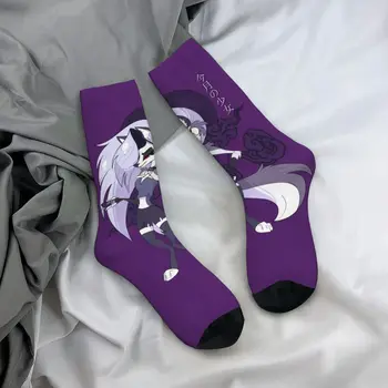 Чорапи L-Loonas Whatever, Готически Чорапи с герои от аниме, Зимни Нескользящие Дамски Чорапи, Качествени Спортни Чорапи за бягане с чертеж